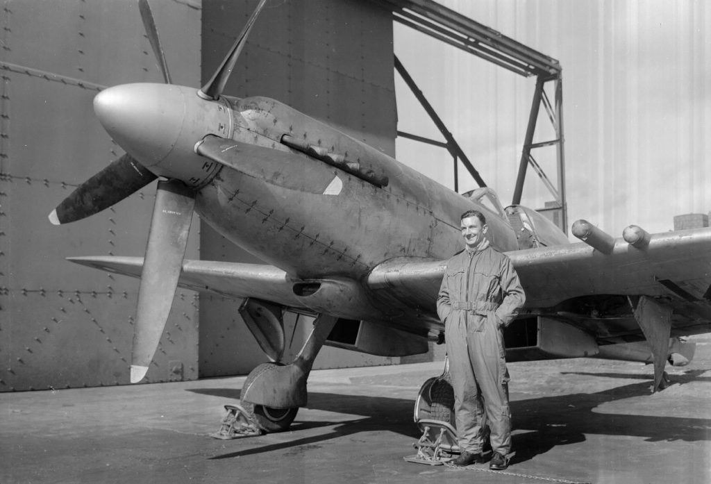 Supermarine F22 spitfire RAF North Luffenham August 1951