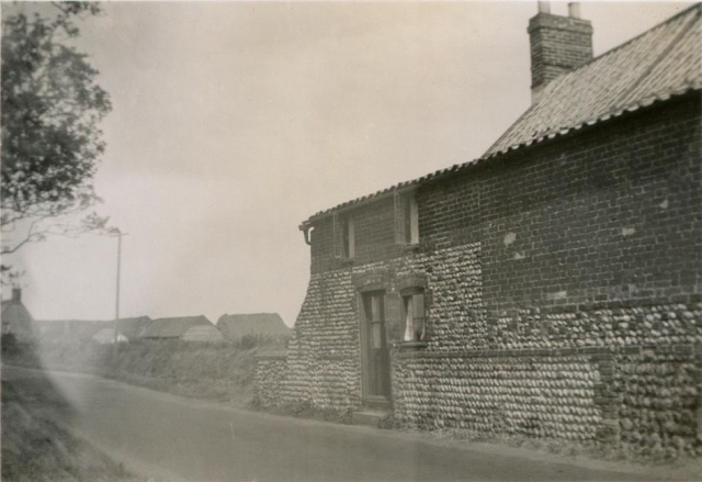 Little Gables, Mill Common Road, Bacton . August 1938