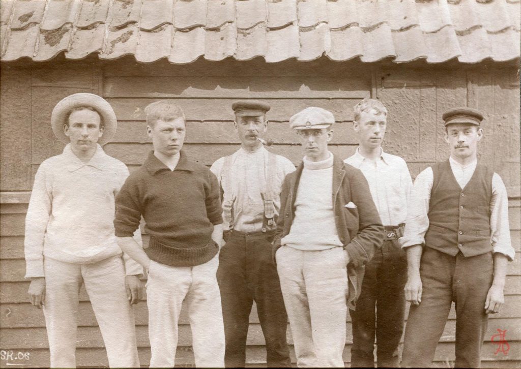 Stanley Appleyard and others from Yacht Olive 1906