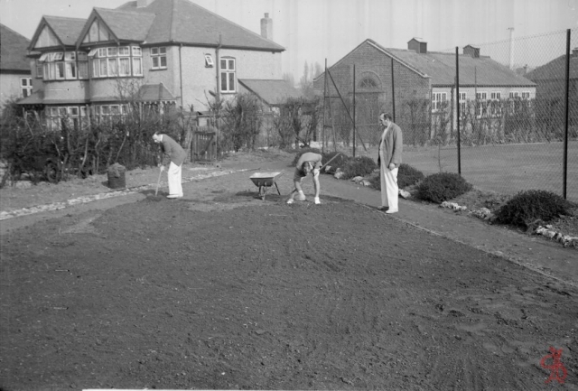 Headstone Lawn Tennis Club 1950s Hillfield Close to rear