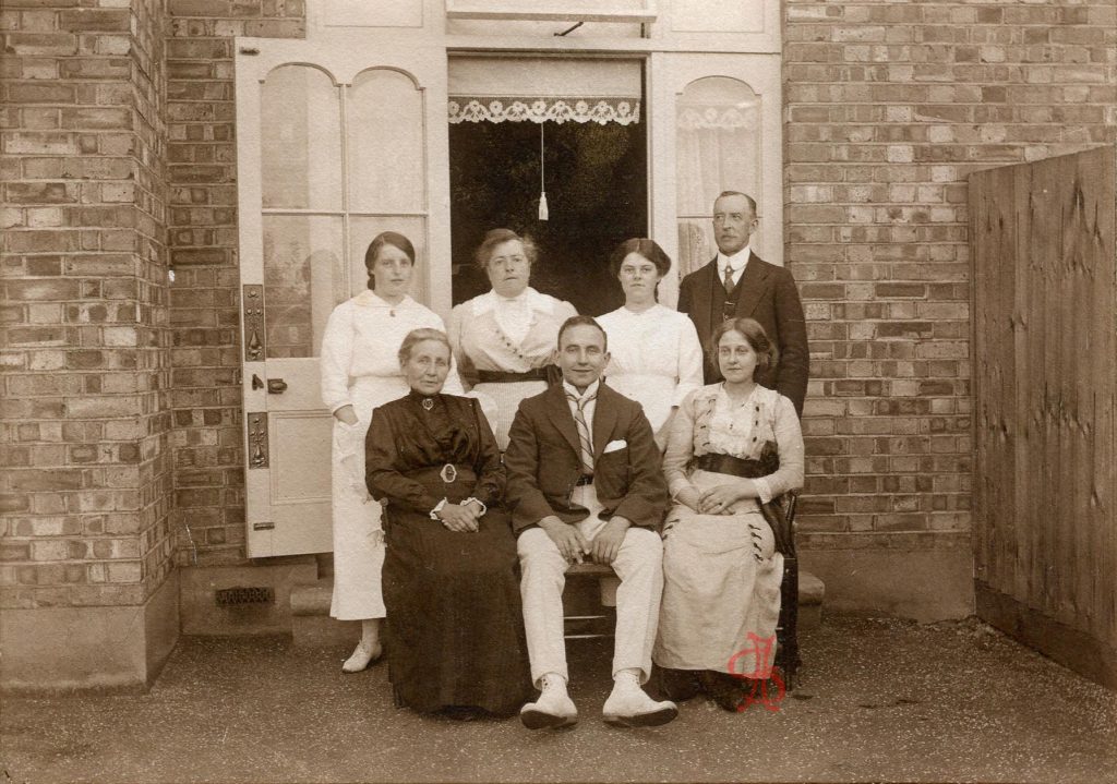 121 Harrow View, Stanley Appleyard and Jackson family to rear