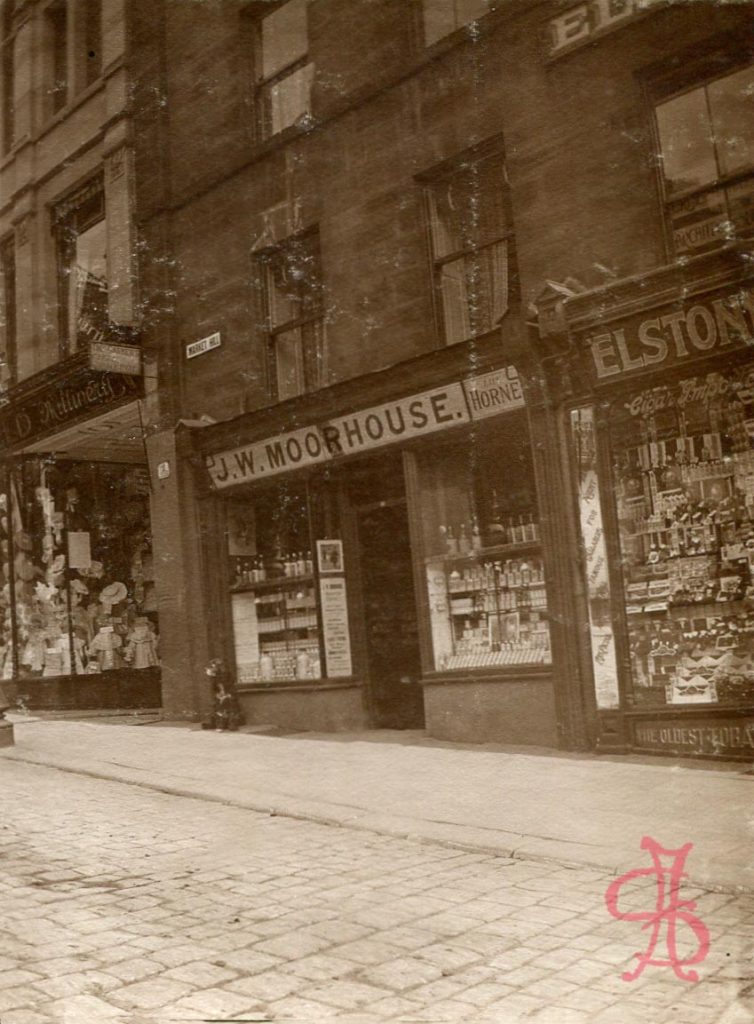 Joseph William Moorhouse Pharmacist 12 Market Hill Barnsley