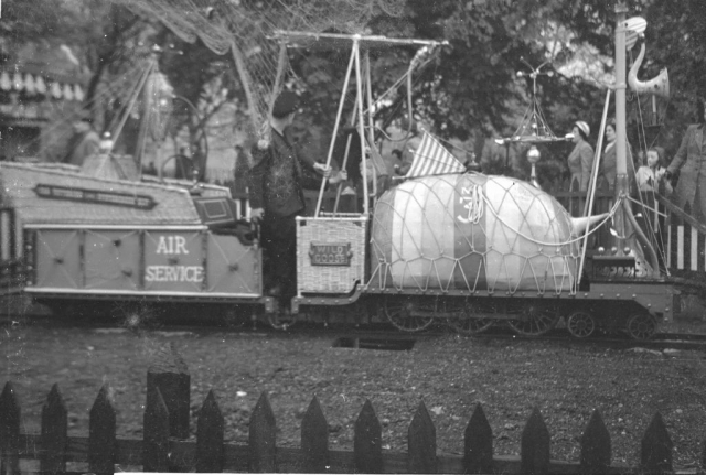 Wild Goose, Far Tottering to Oyster Creek railway Festival of Britain Battersea Park